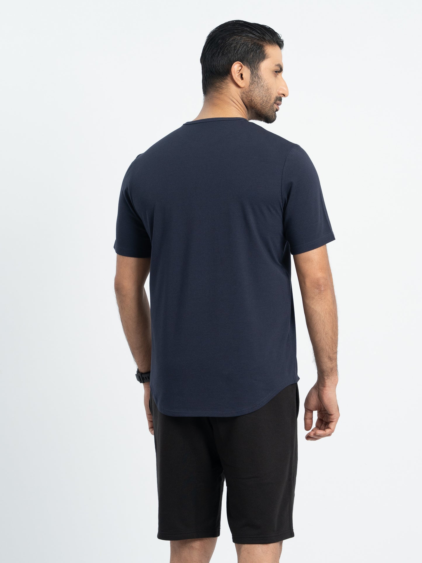 Origin Crewneck Curve Hem Tee