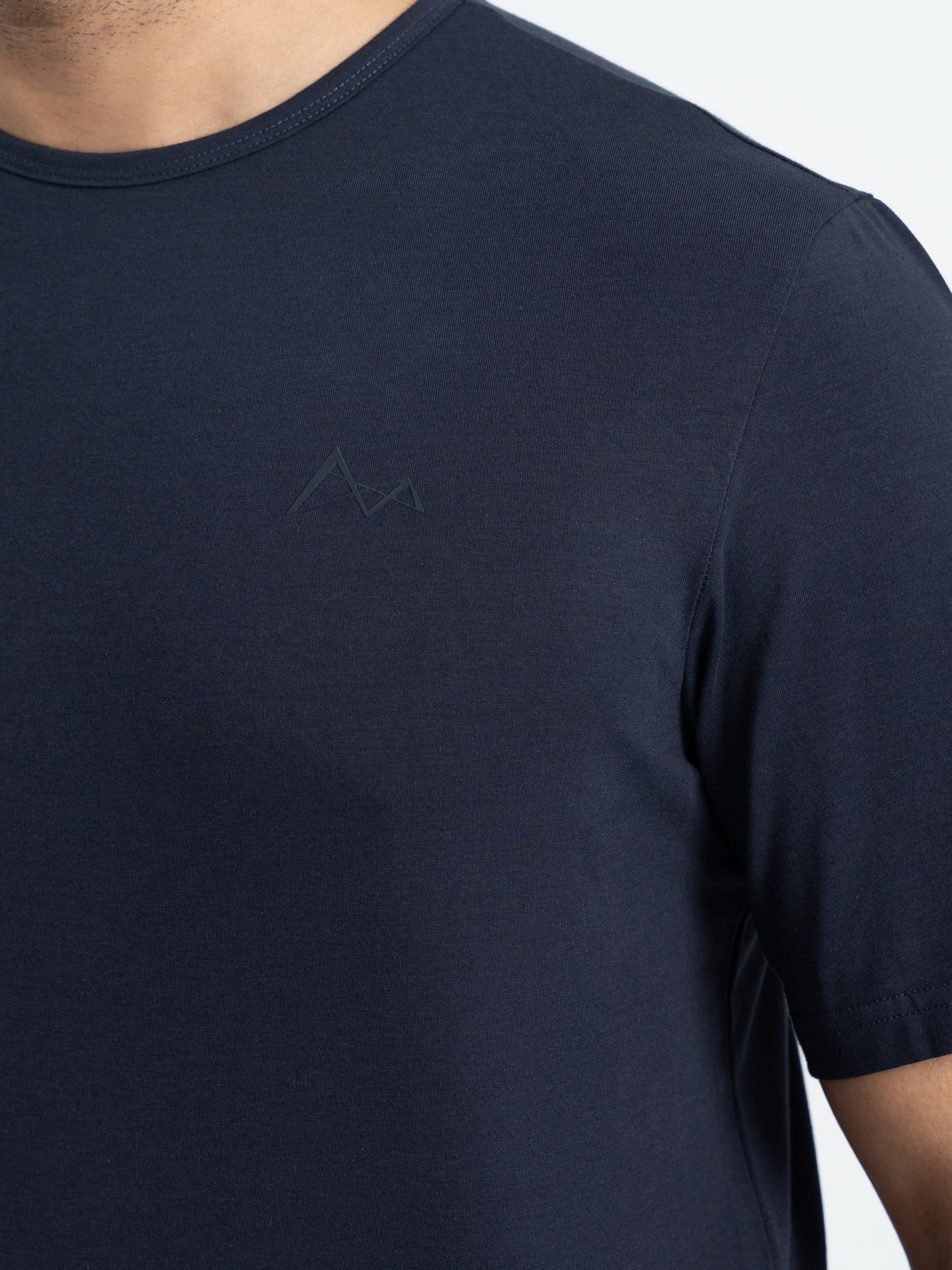 Origin Crewneck Curve Hem Tee