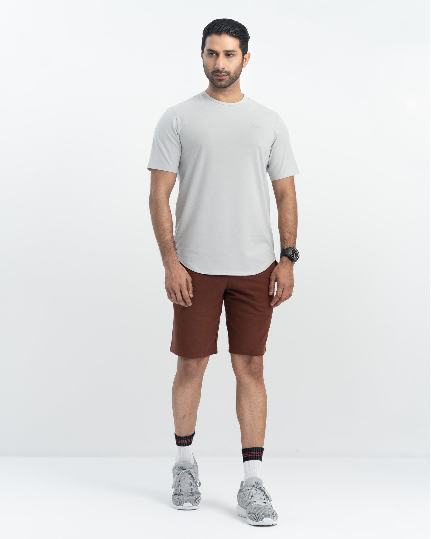 Origin Crewneck Curve Hem Tee