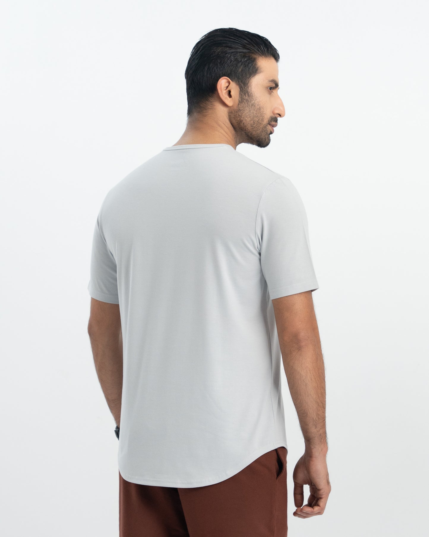 Origin Crewneck Curve Hem Tee
