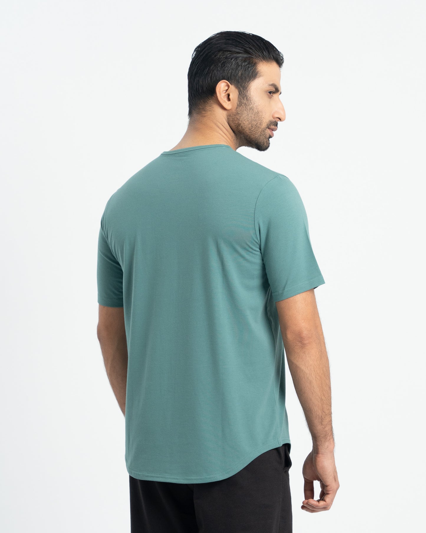 Origin Crewneck Curve Hem Tee