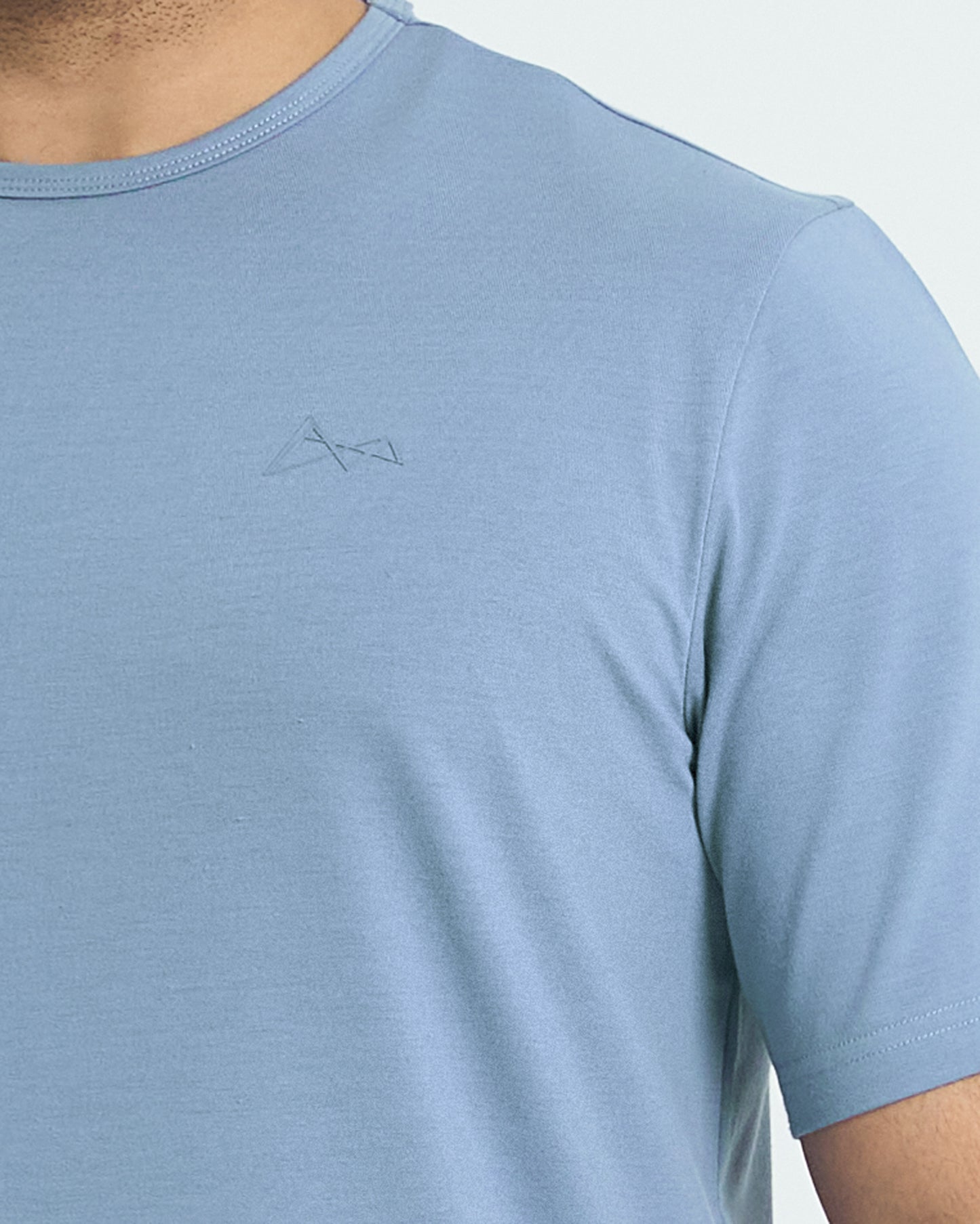 Origin Crewneck Curve Hem Tee