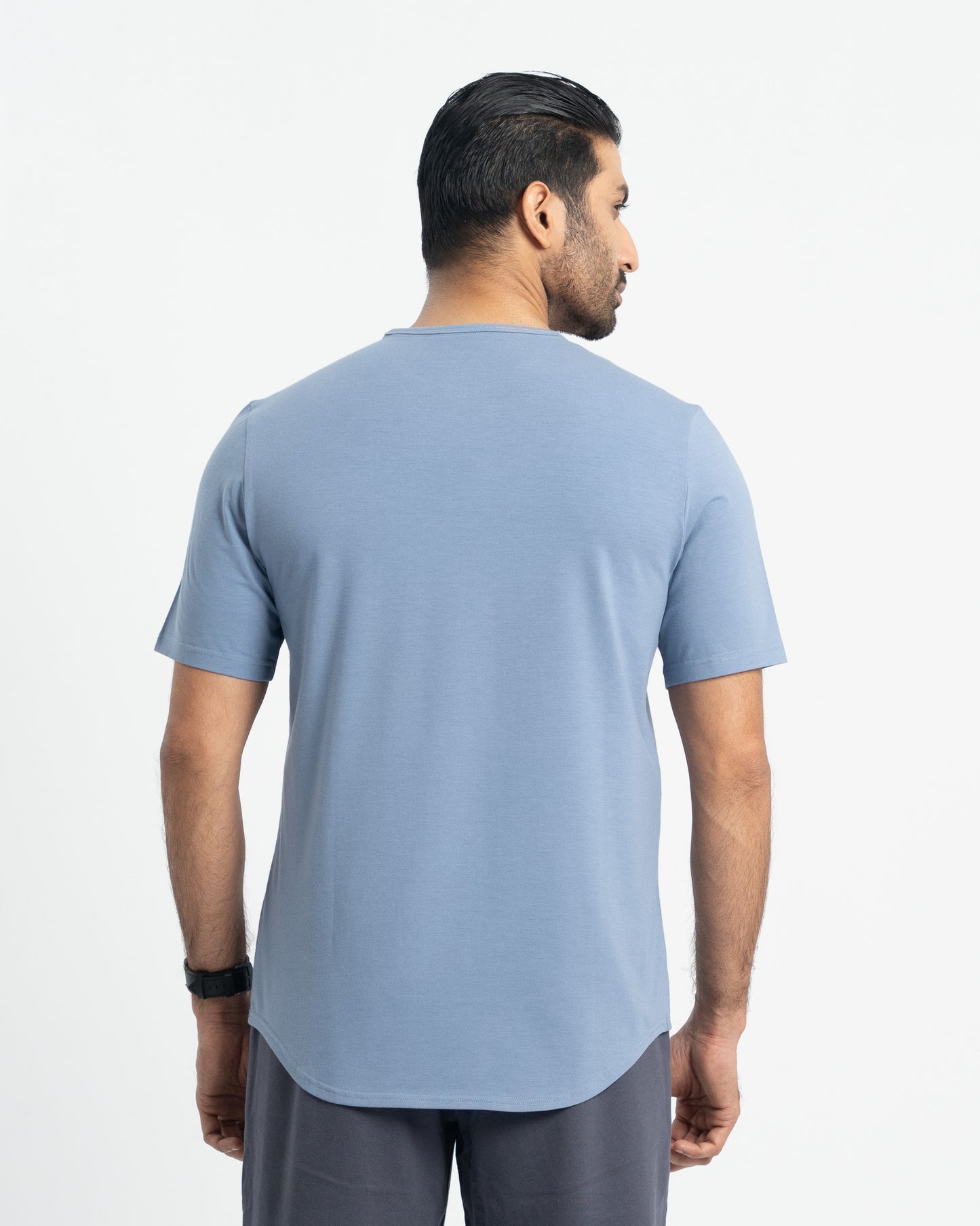 Origin Crewneck Curve Hem Tee