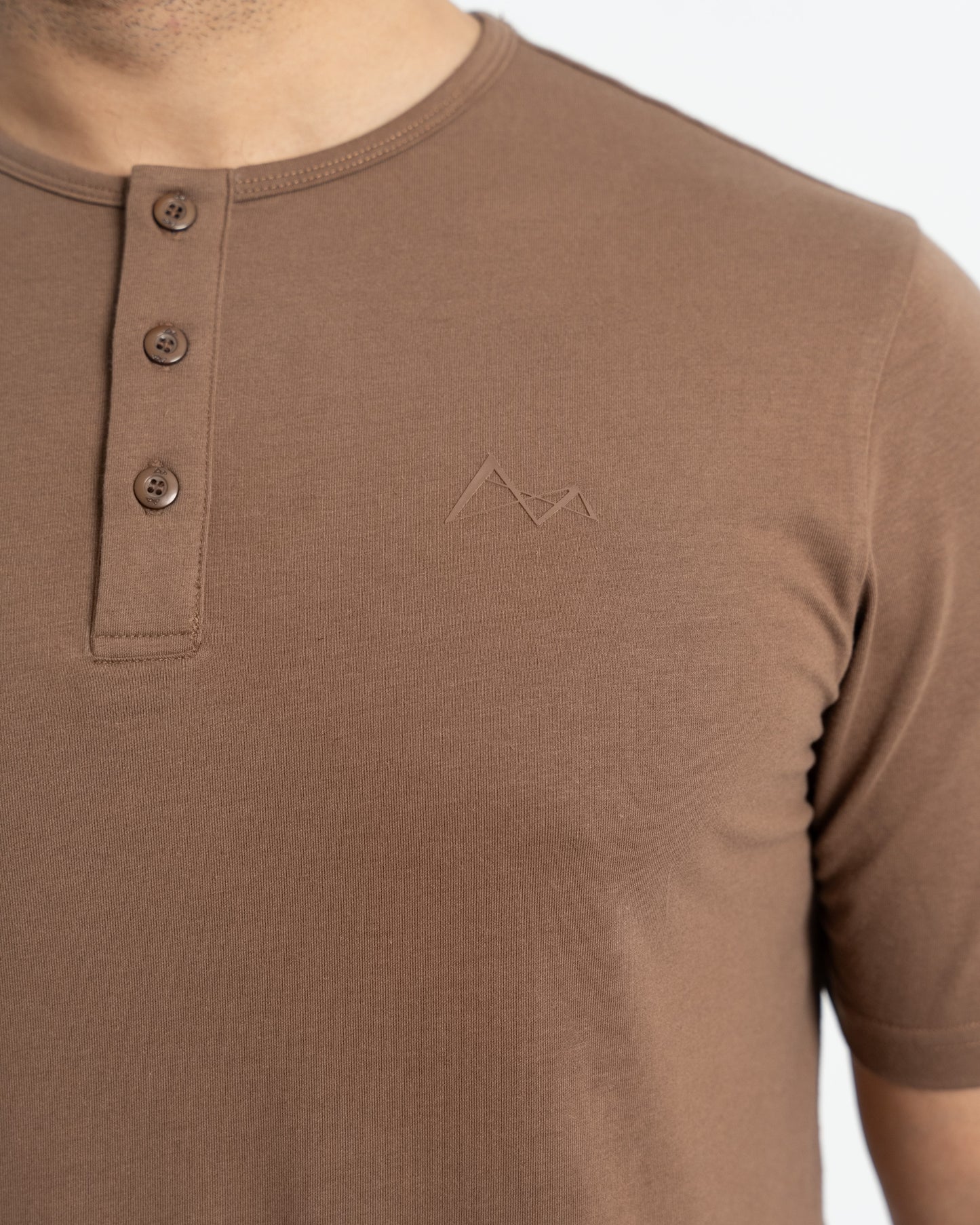 Origin Straight Hem Henley T-shirt