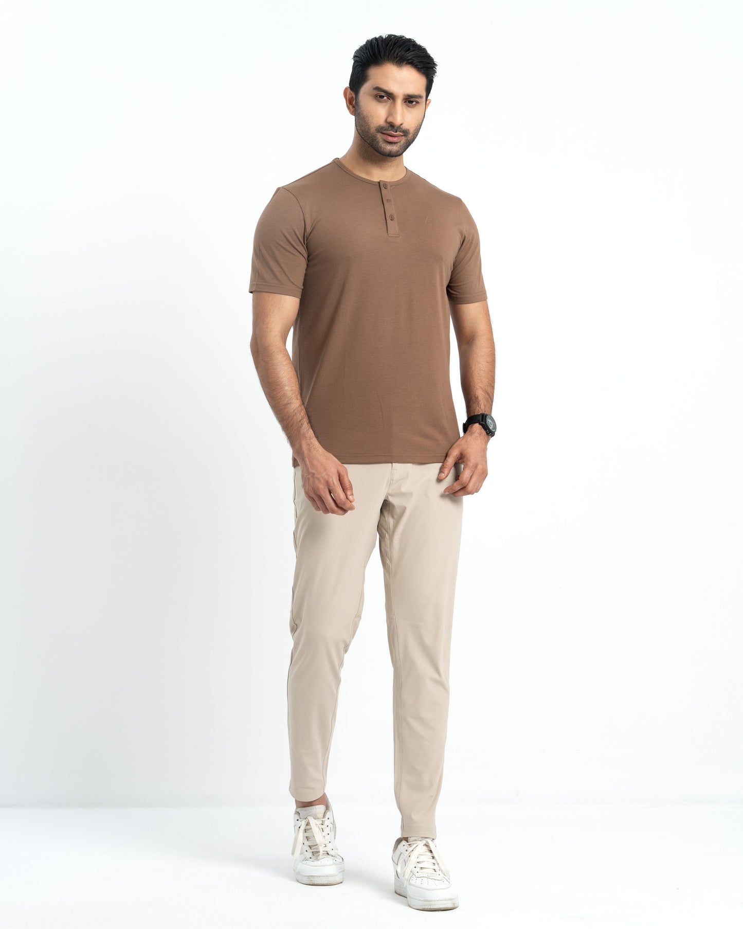 Origin Straight Hem Henley T-shirt