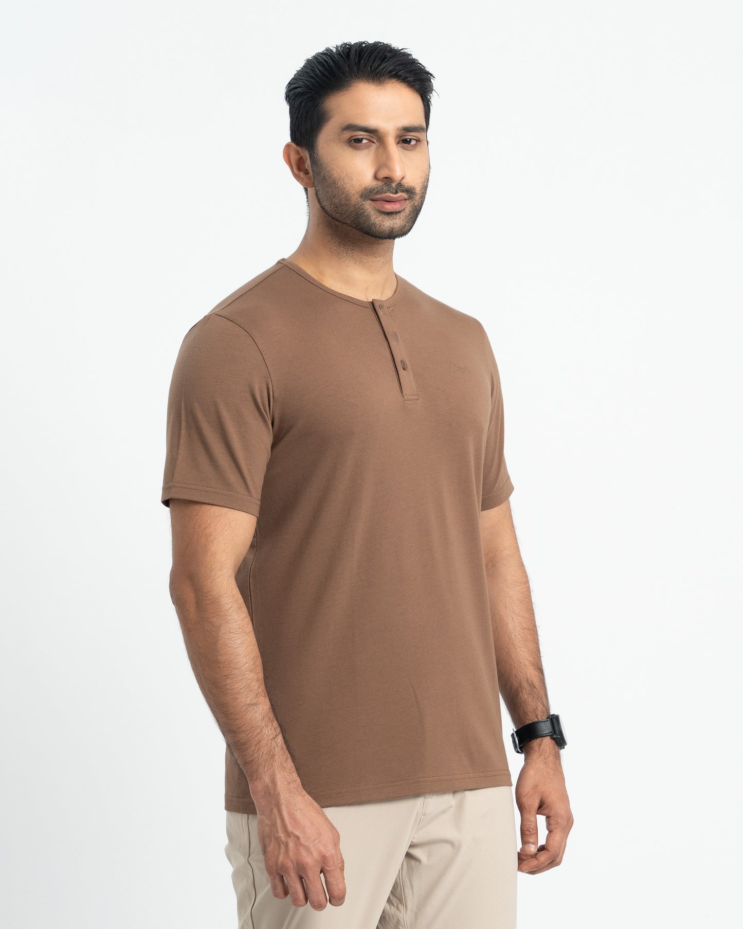 Origin Straight Hem Henley T-shirt