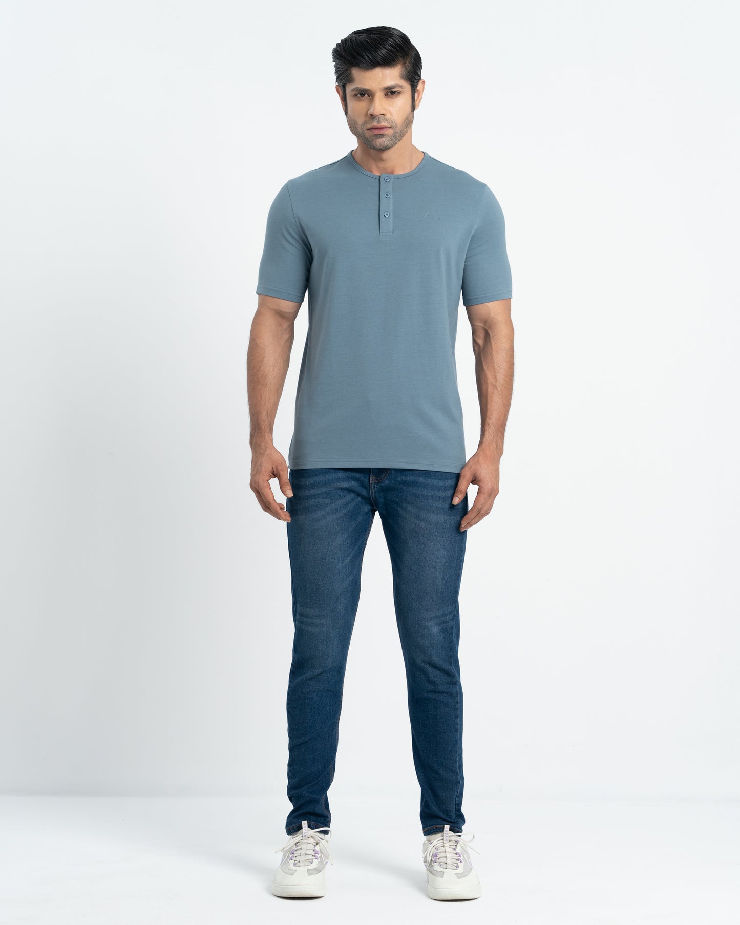 Origin Straight Hem Henley T-shirt