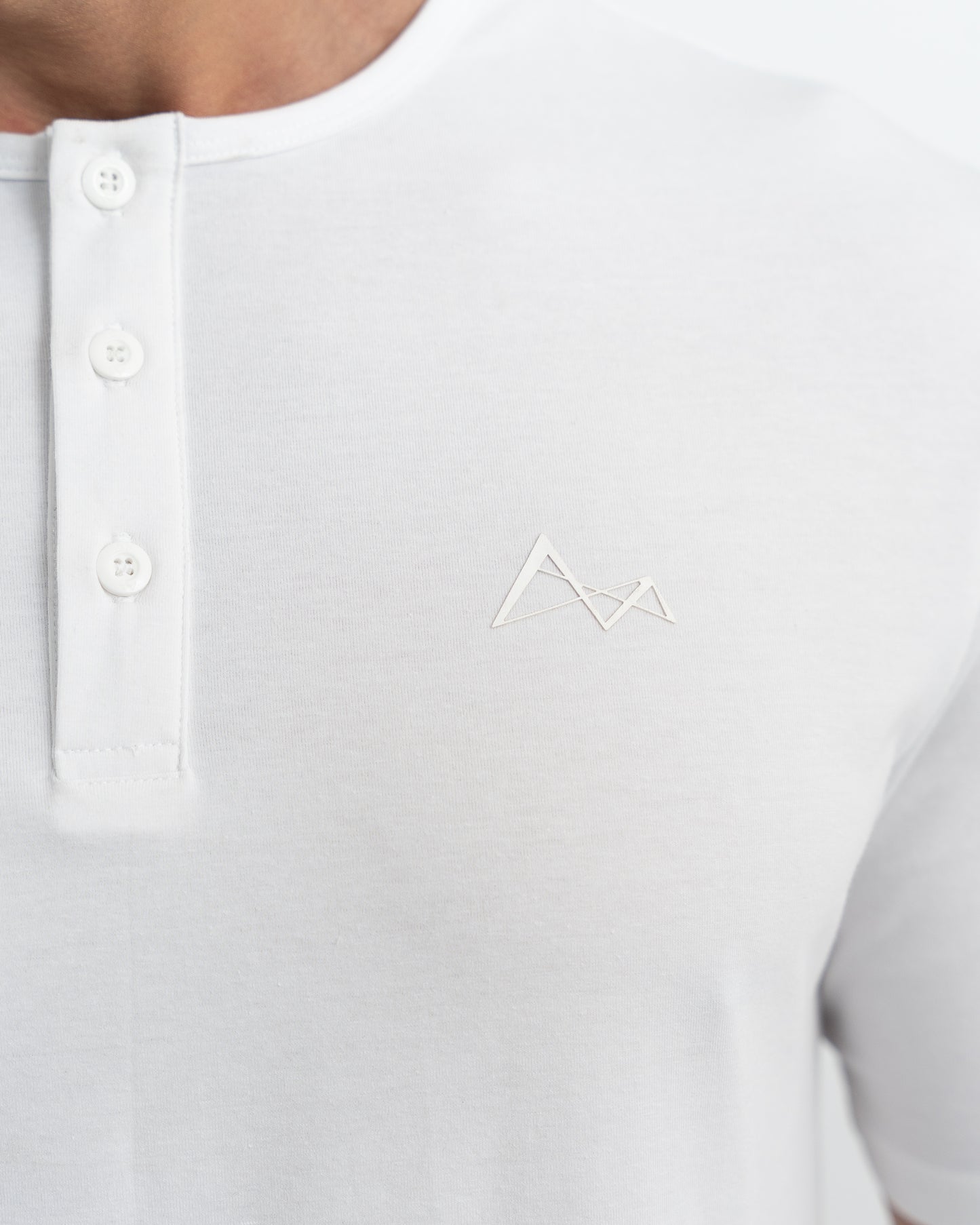 Origin Curve Hem Henley T-Shirt