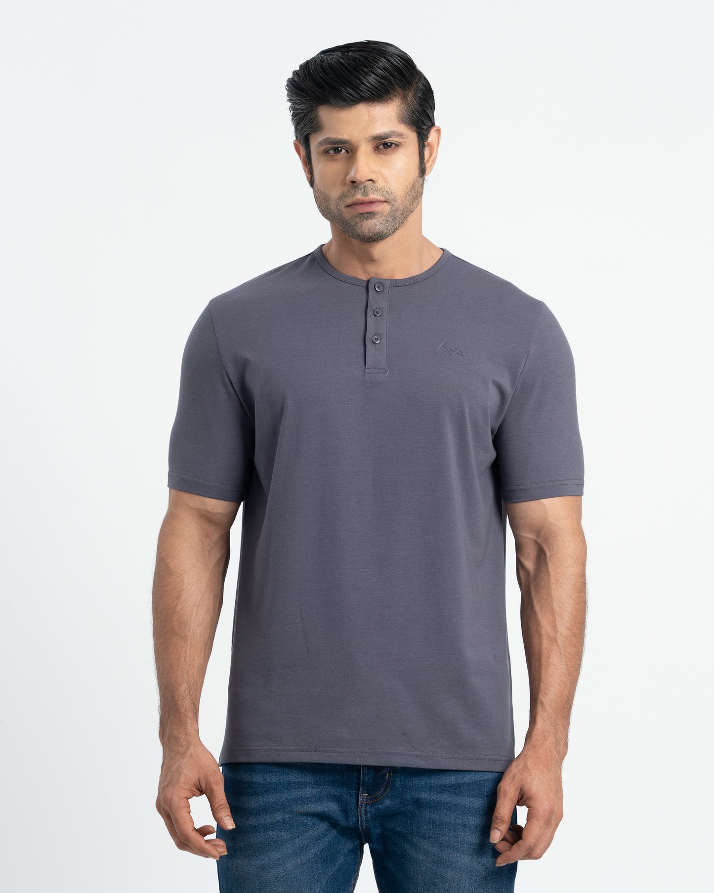 Origin Straight Hem Henley T-shirt