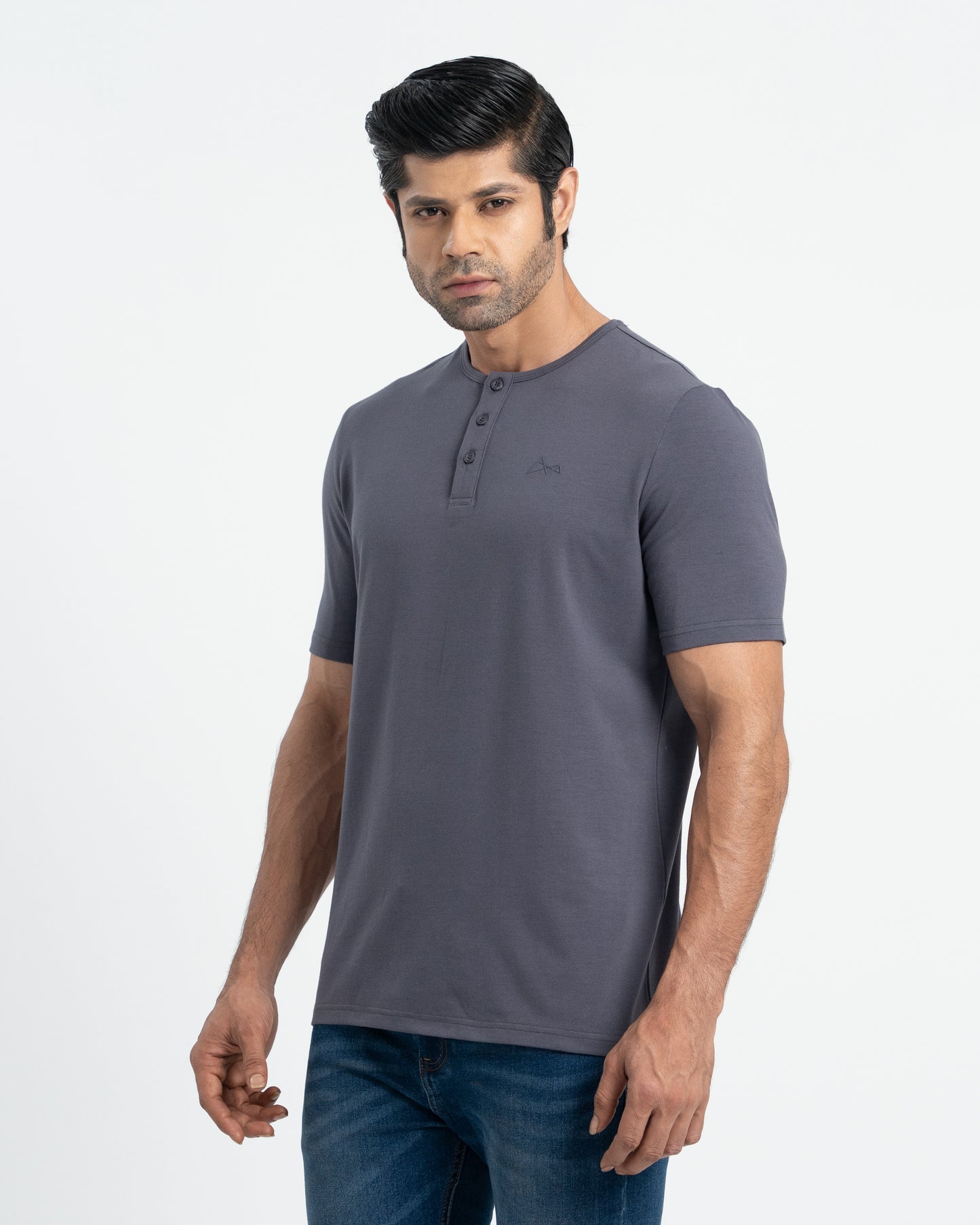 Origin Straight Hem Henley T-shirt