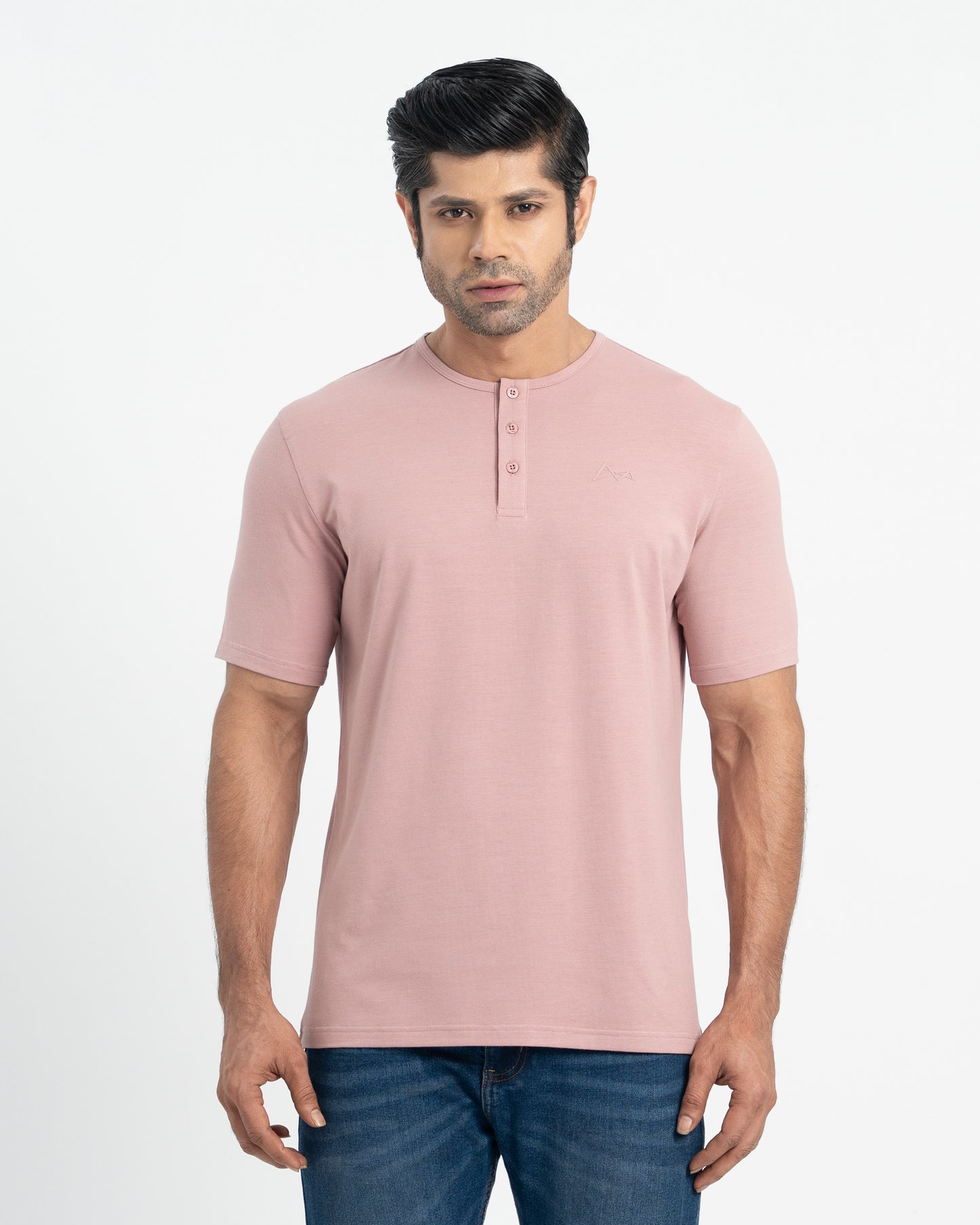 Origin Straight Hem Henley T-shirt