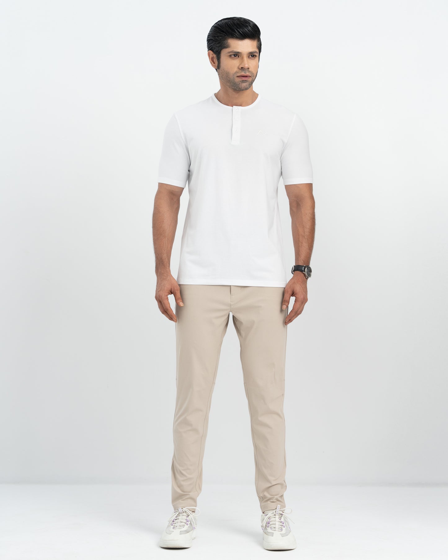 Origin Straight Hem Henley T-shirt