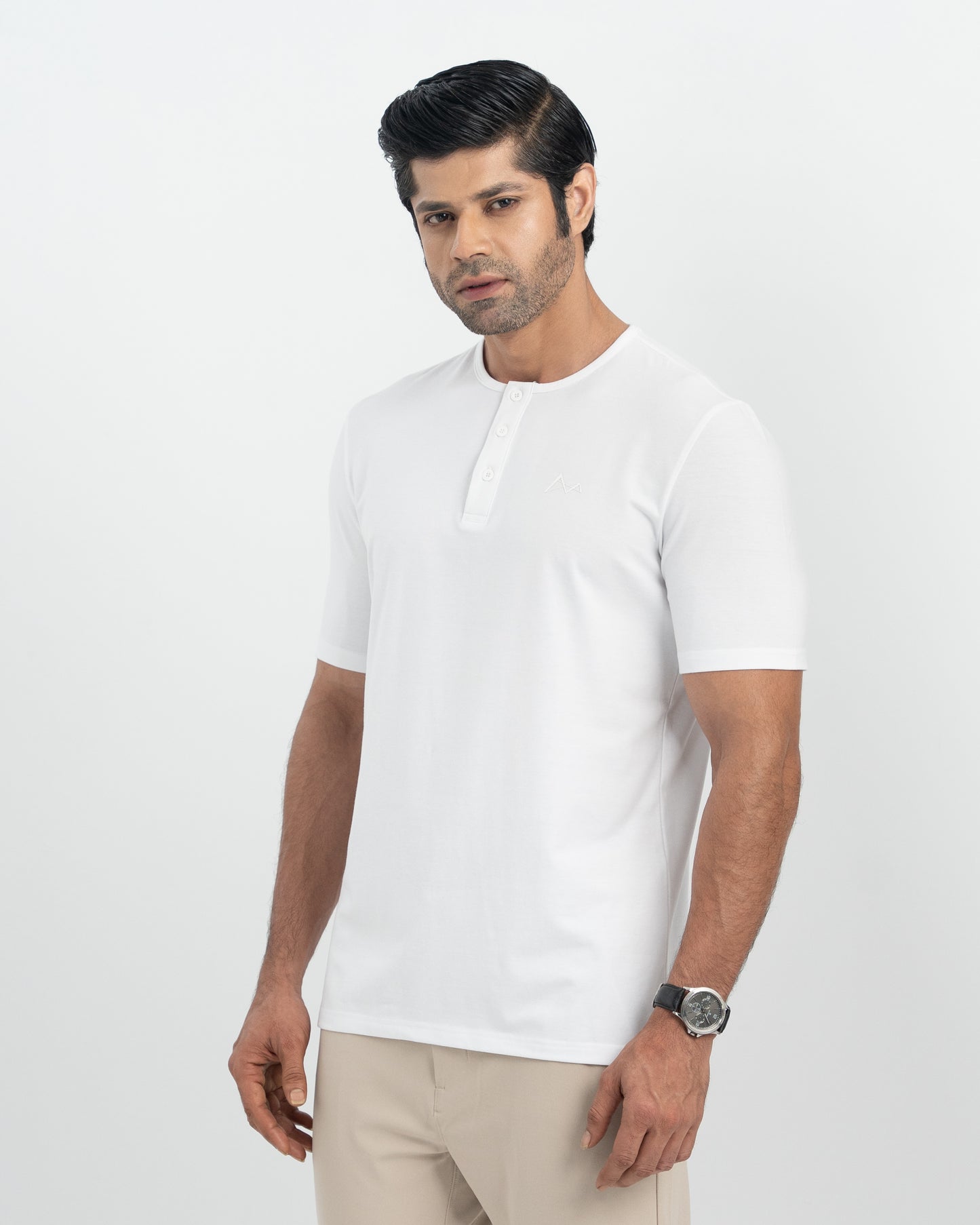Origin Straight Hem Henley T-shirt