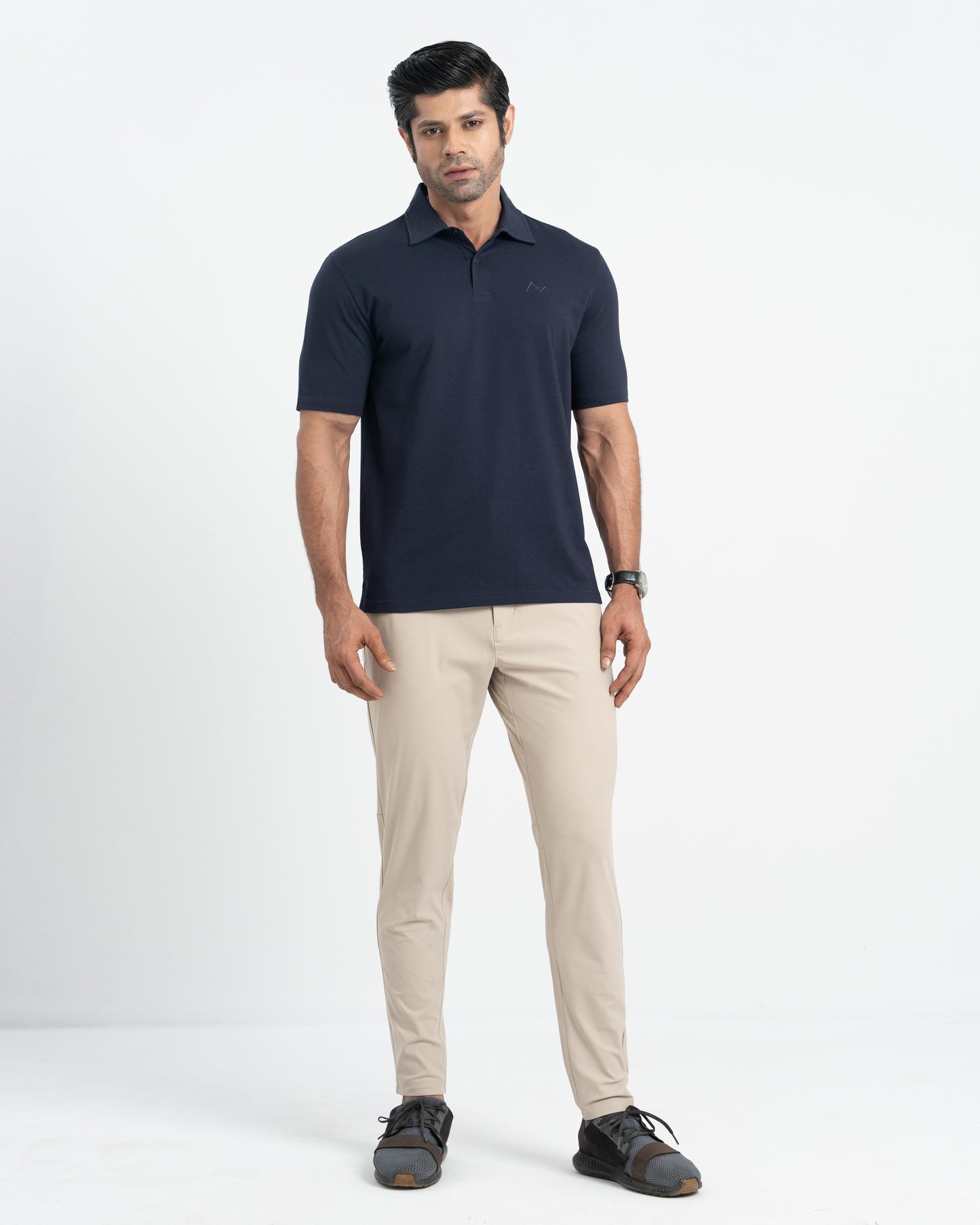 Origin Split Hem Polo Shirt