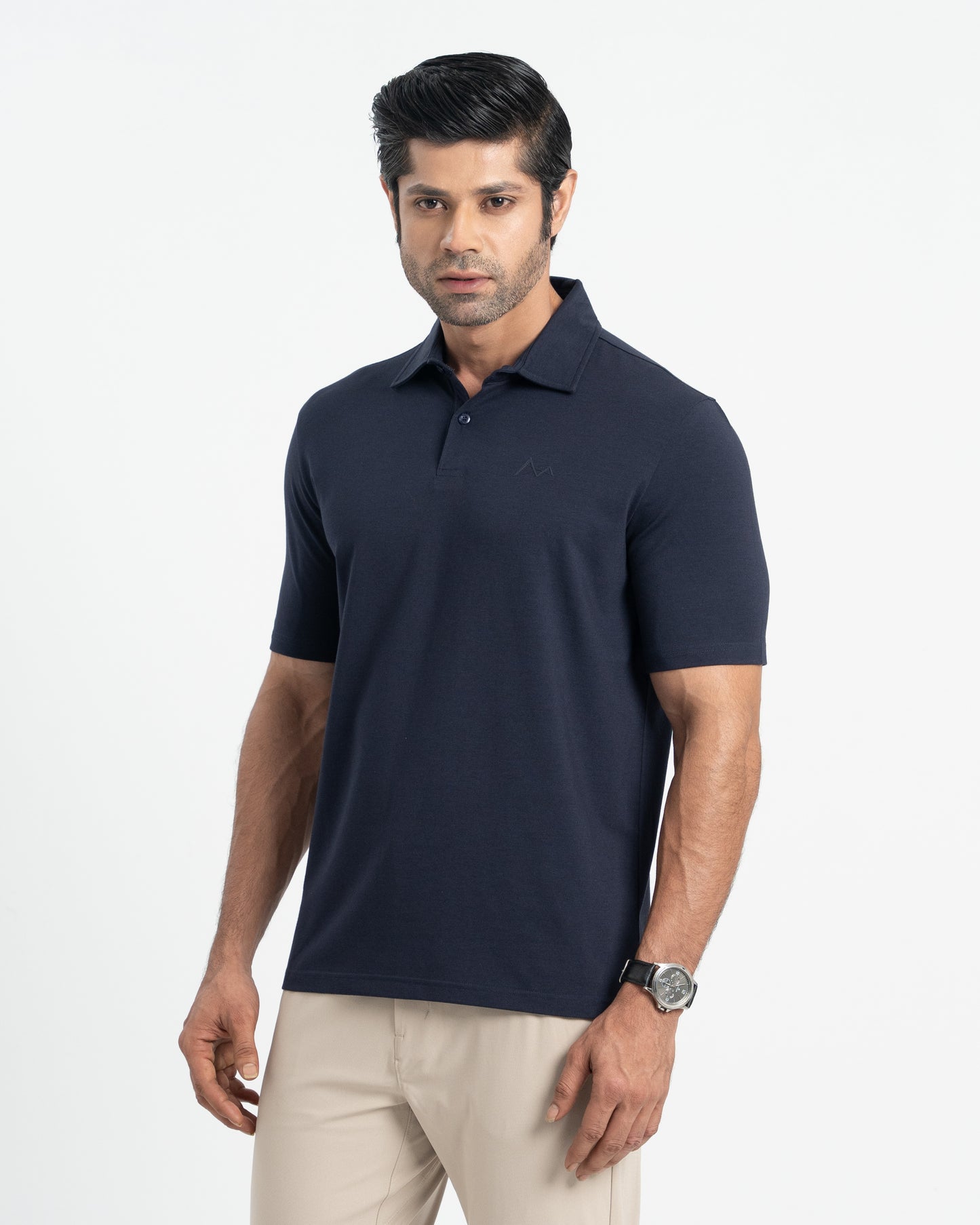 Origin Split Hem Polo Shirt