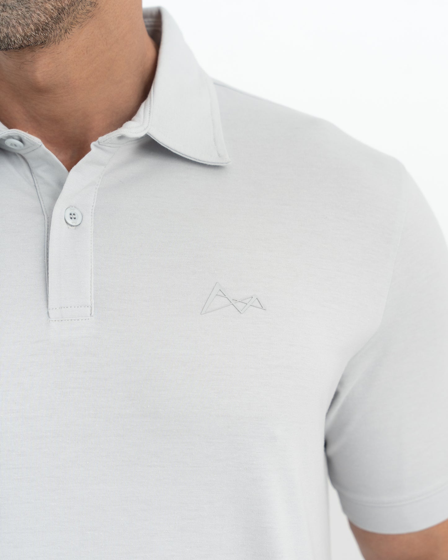Origin Curve Hem Polo Shirt