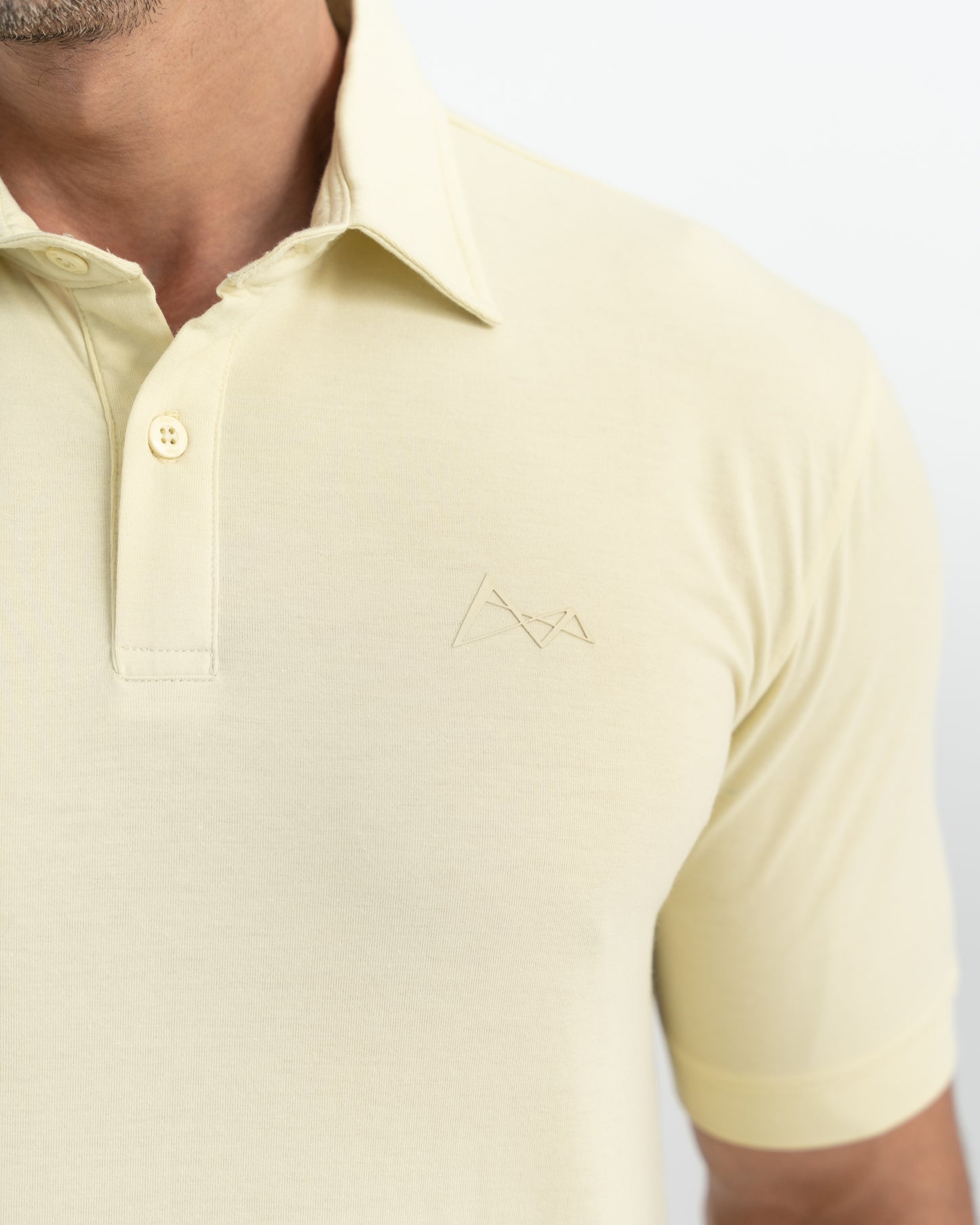 Origin Curve Hem Polo Shirt
