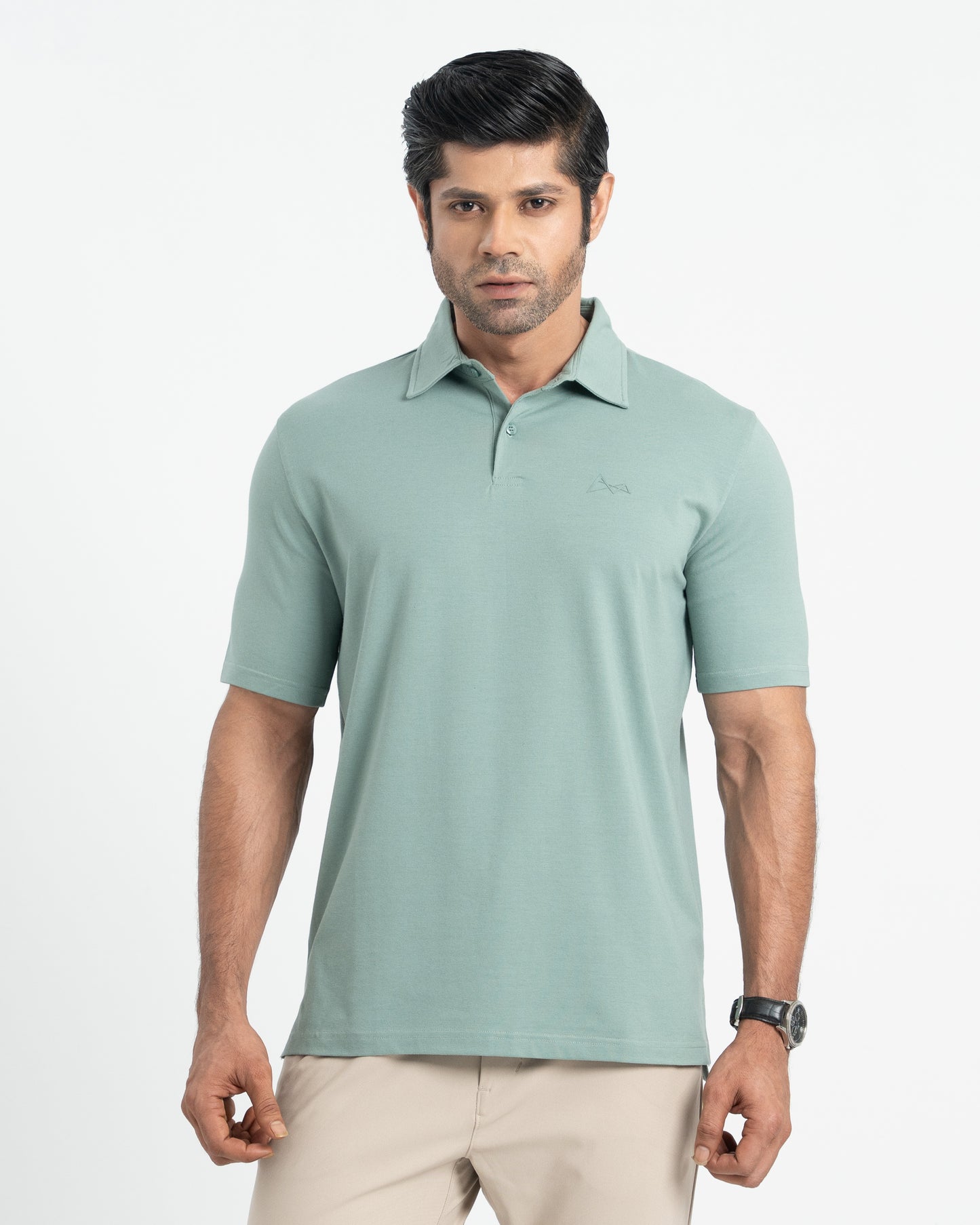 Origin Split Hem Polo Shirt