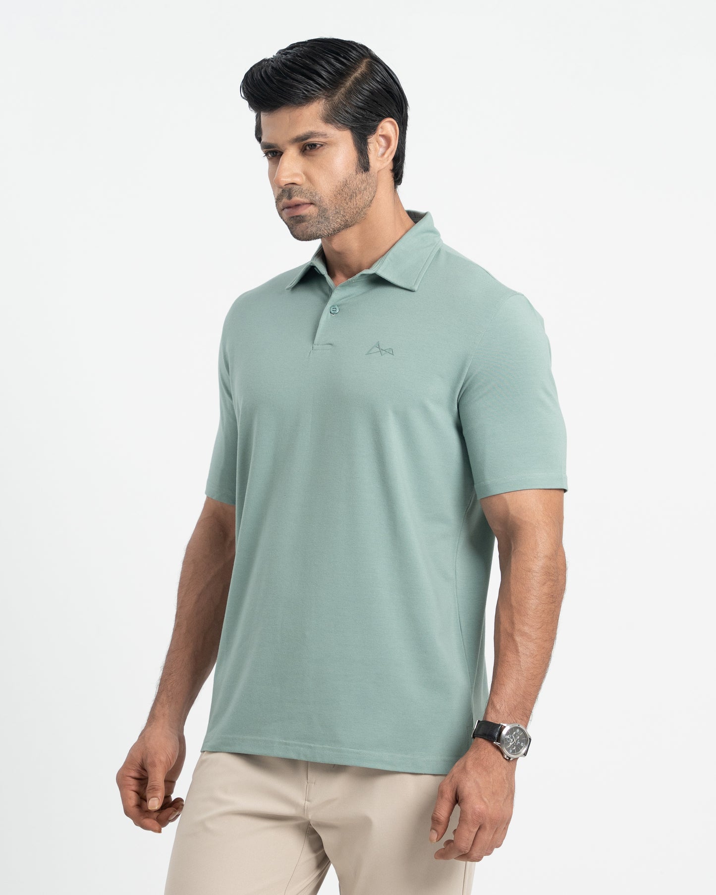 Origin Split Hem Polo Shirt