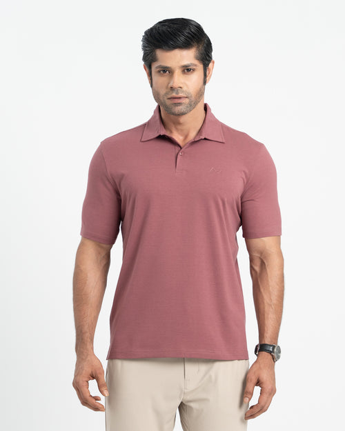 Origin Split Hem Polo Shirt