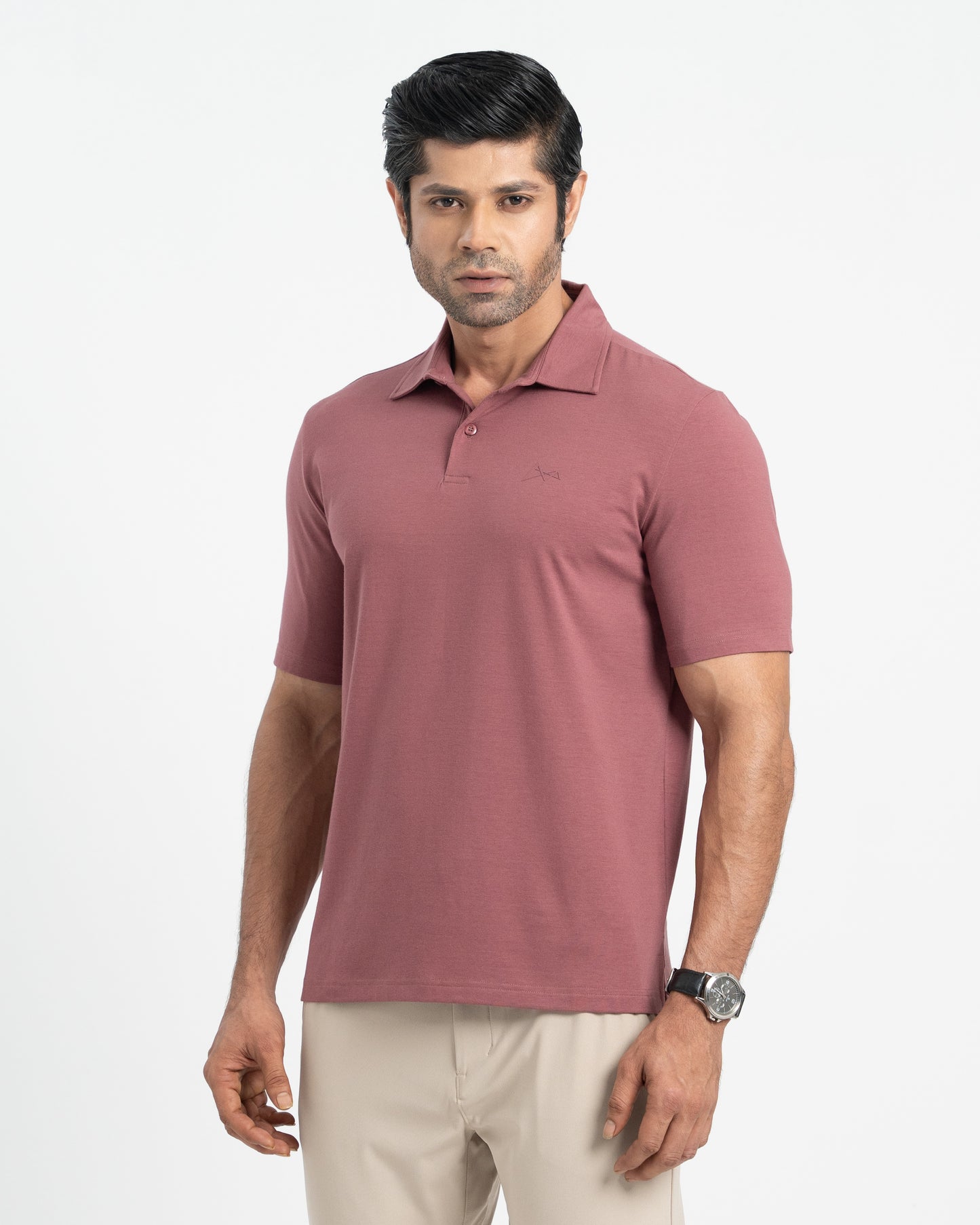 Origin Split Hem Polo Shirt