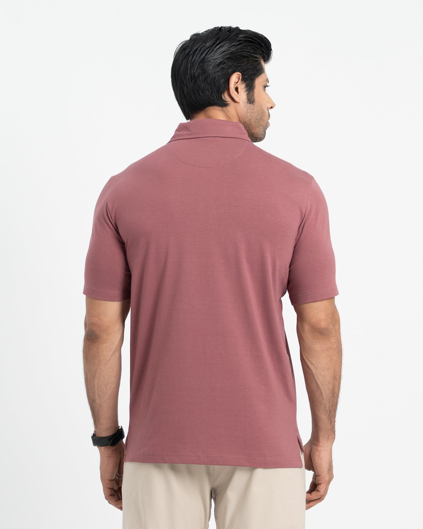 Origin Split Hem Polo Shirt