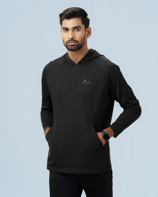 Avant-garde Lightweight Pullover Hoodie