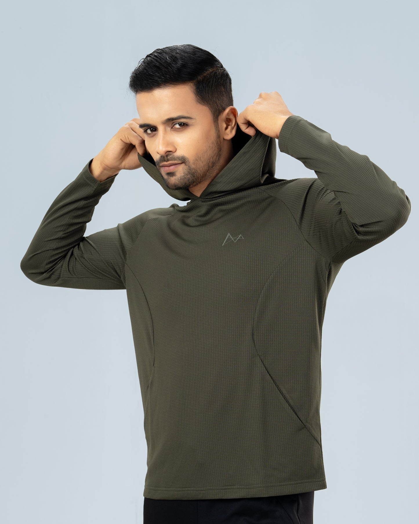 Avant-garde Lightweight Pullover Hoodie