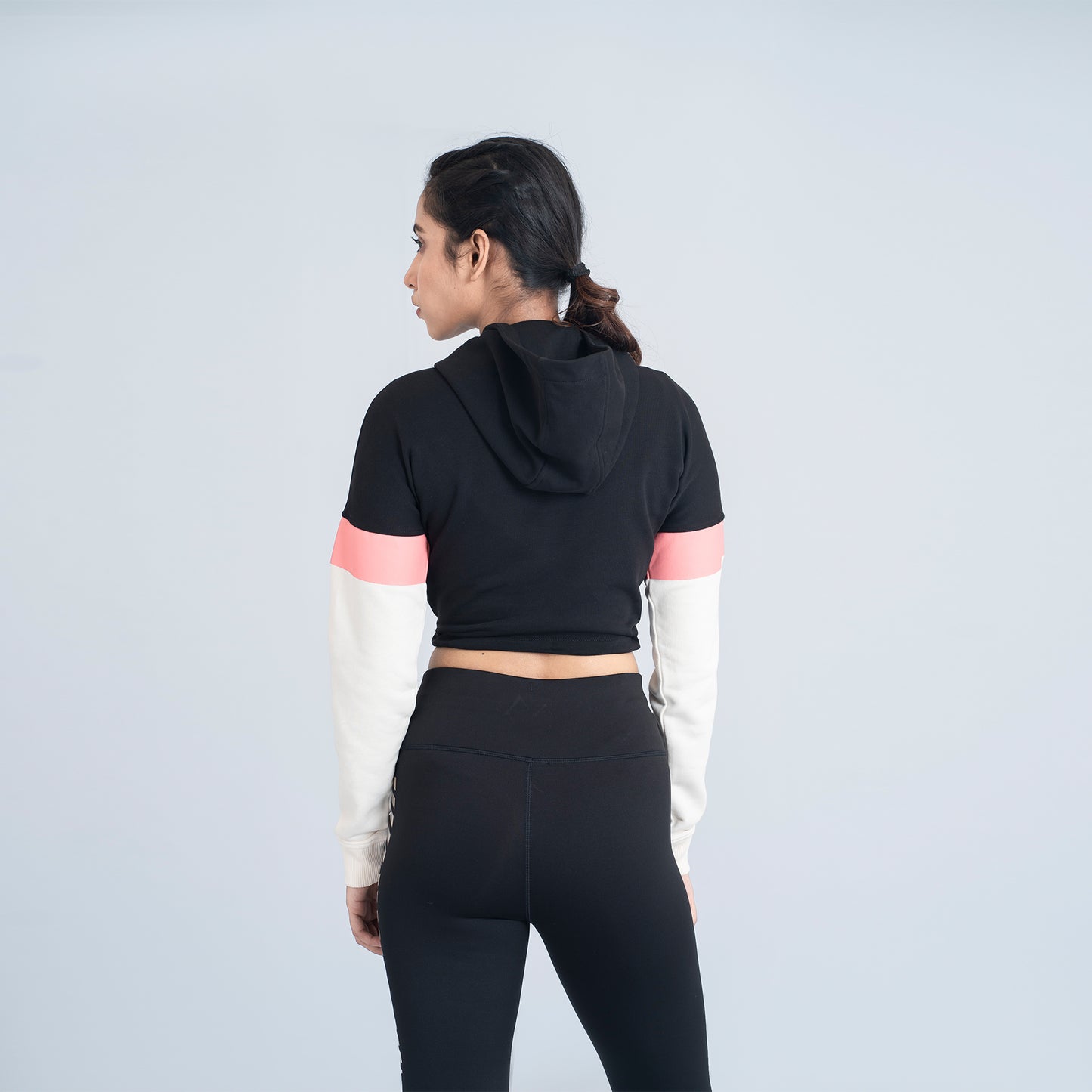 Evolution Cropped Hoodie