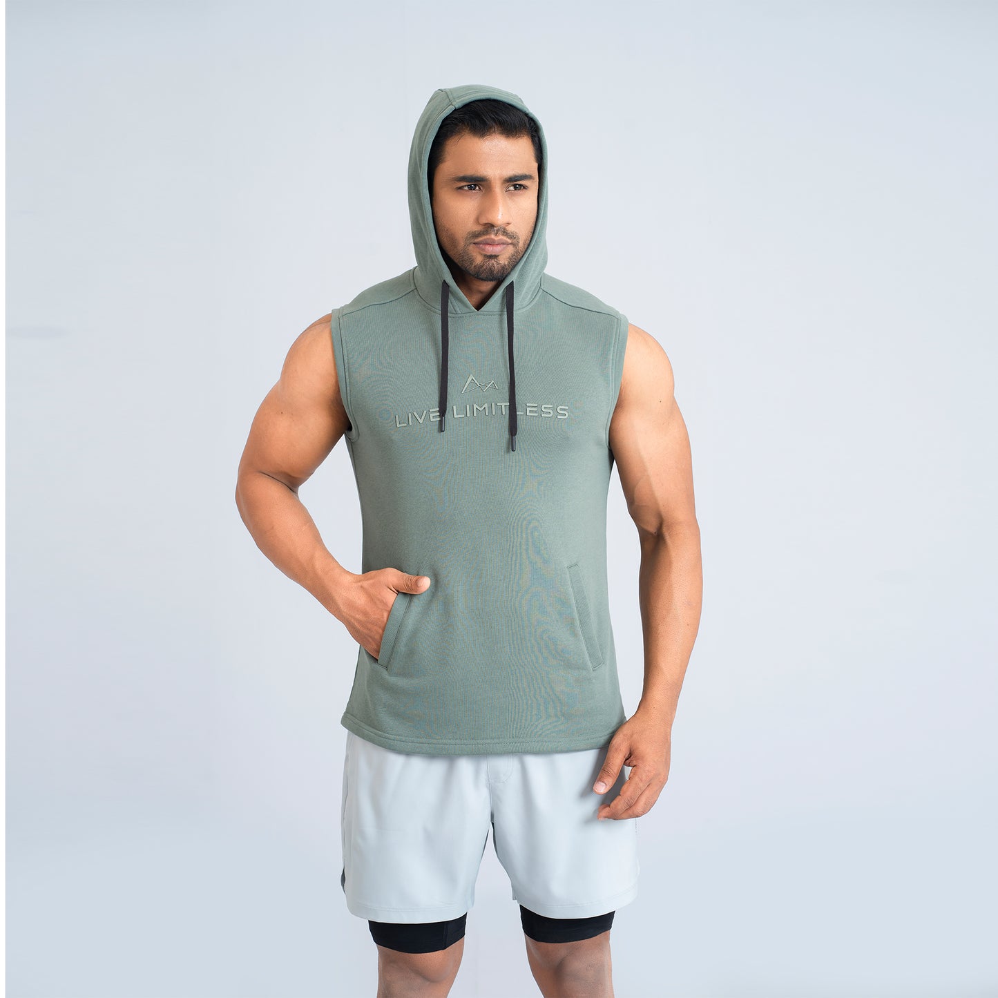 Power Sweat Sleeveless Hoodie