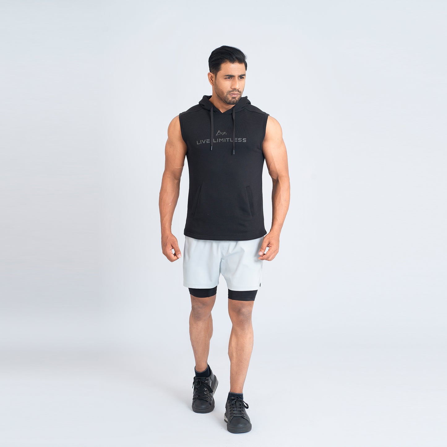 Power Sweat Sleeveless Hoodie