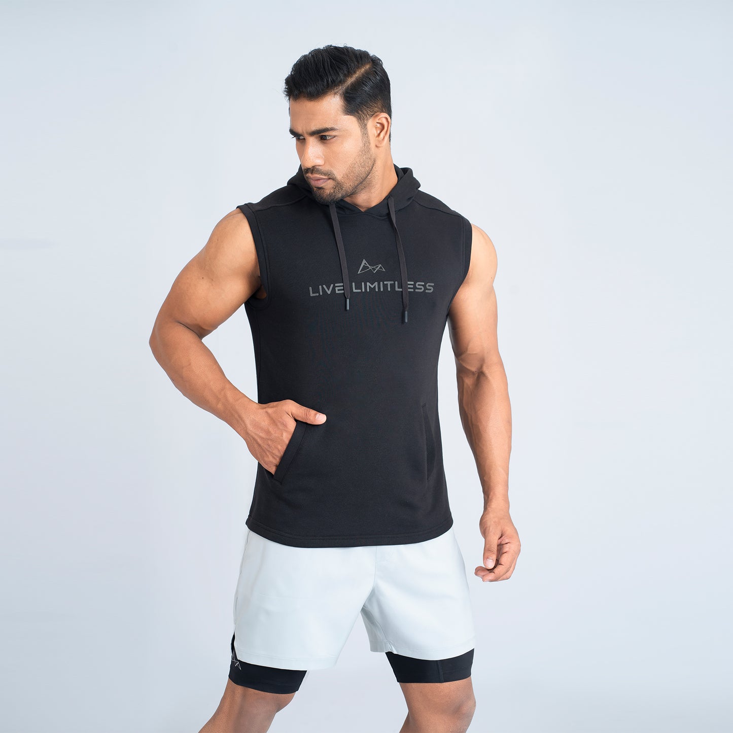 Power Sweat Sleeveless Hoodie