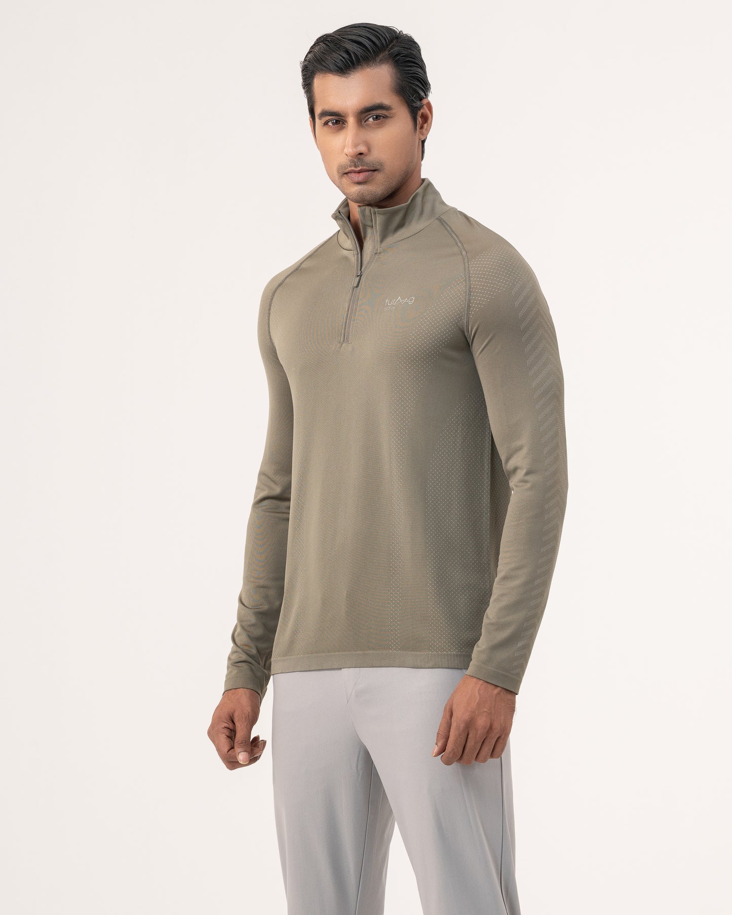 Hale Seamless Half Zip Pullover