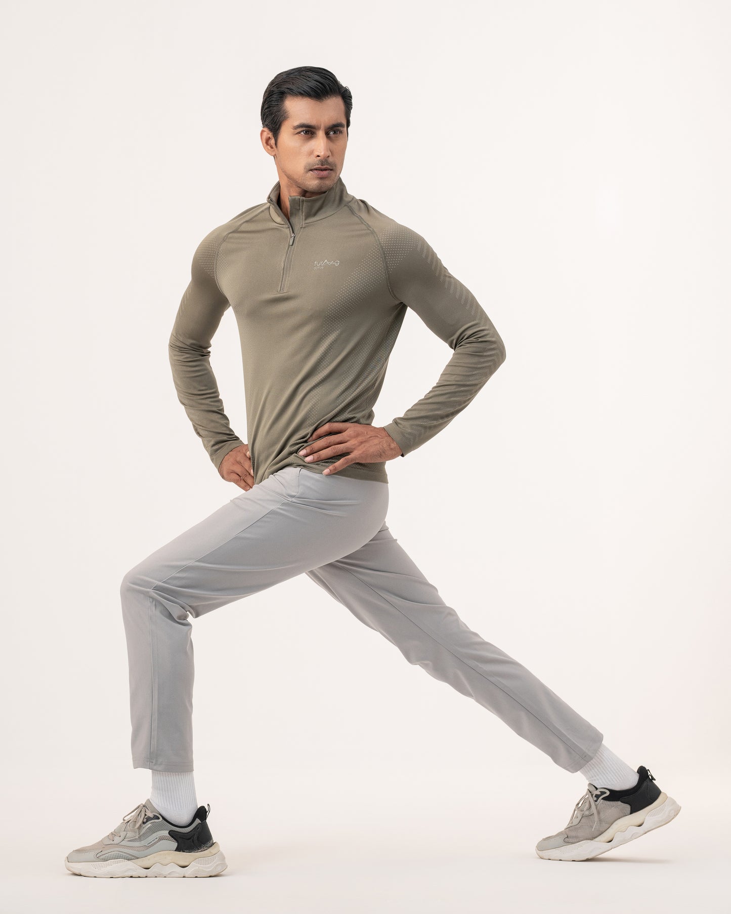 Hale Seamless Half Zip Pullover