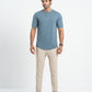 Origin Curve Hem Henley T-Shirt