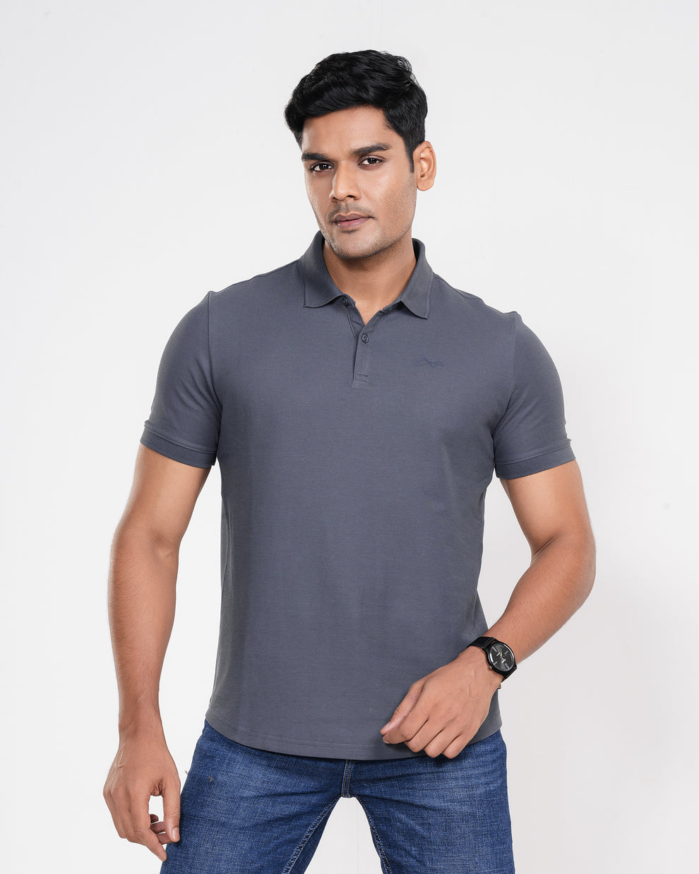 Curved Hem Polo
