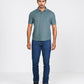 Classic Curve Hem Pima Polo Shirt