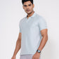 Classic V-Neck Split Polo Shirt