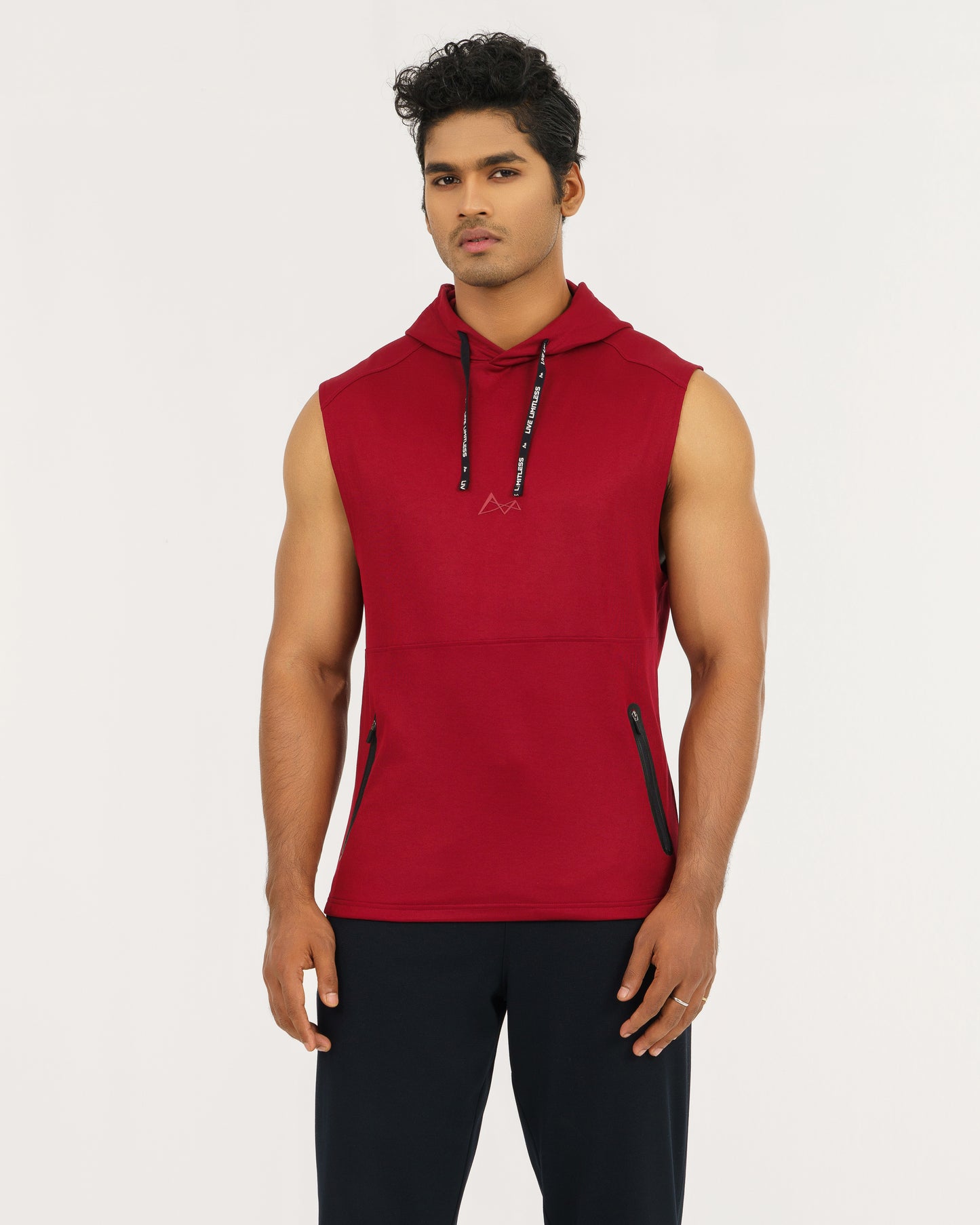 Alpha Sleeveless Hoodie