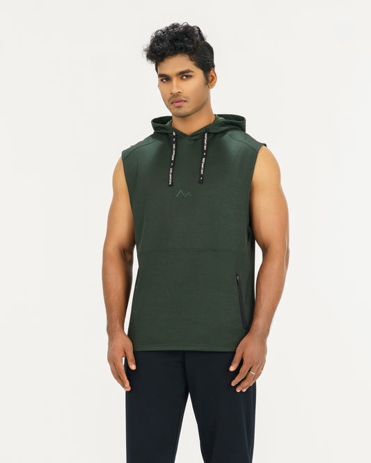 Alpha Sleeveless Hoodie