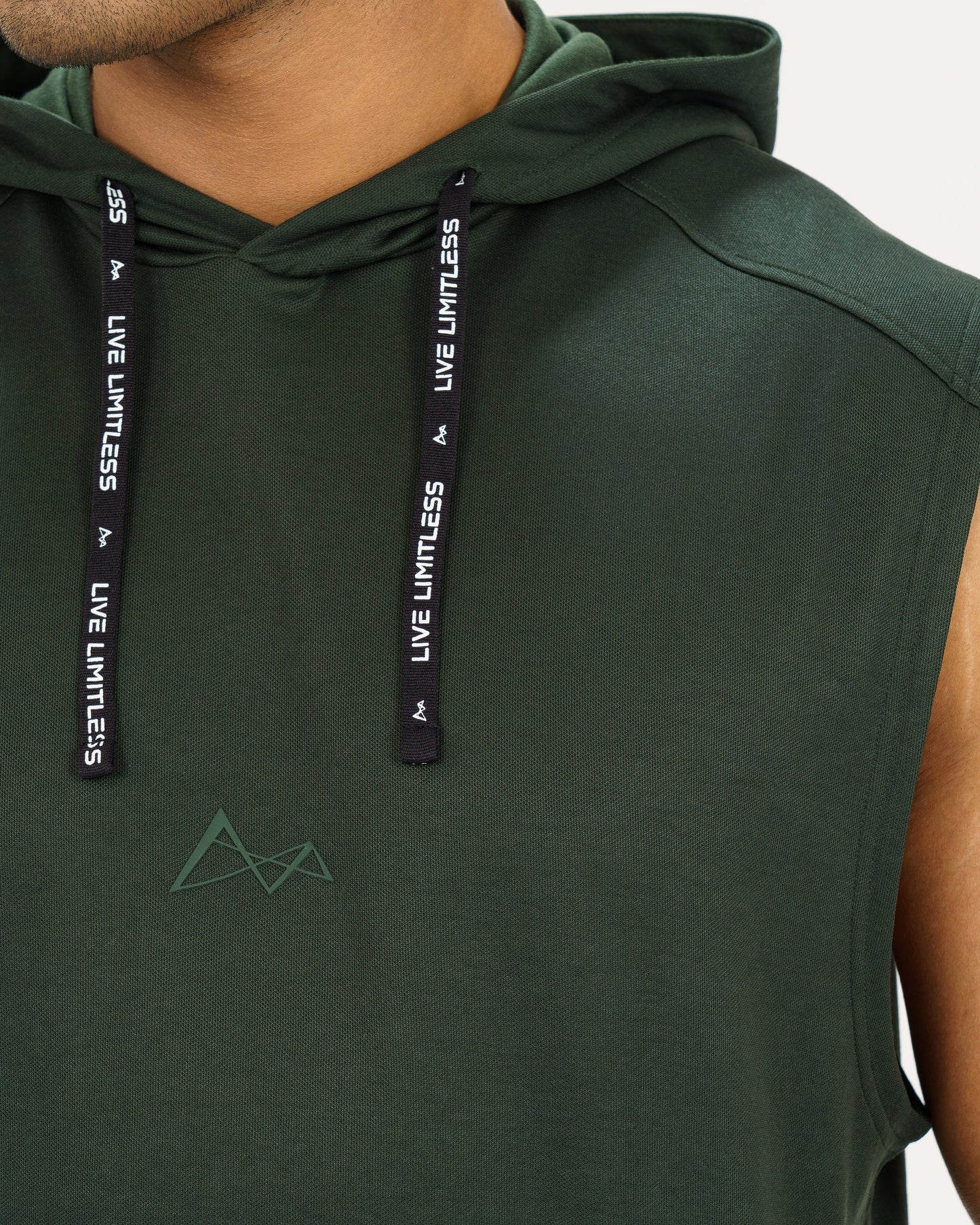 Alpha Sleeveless Hoodie