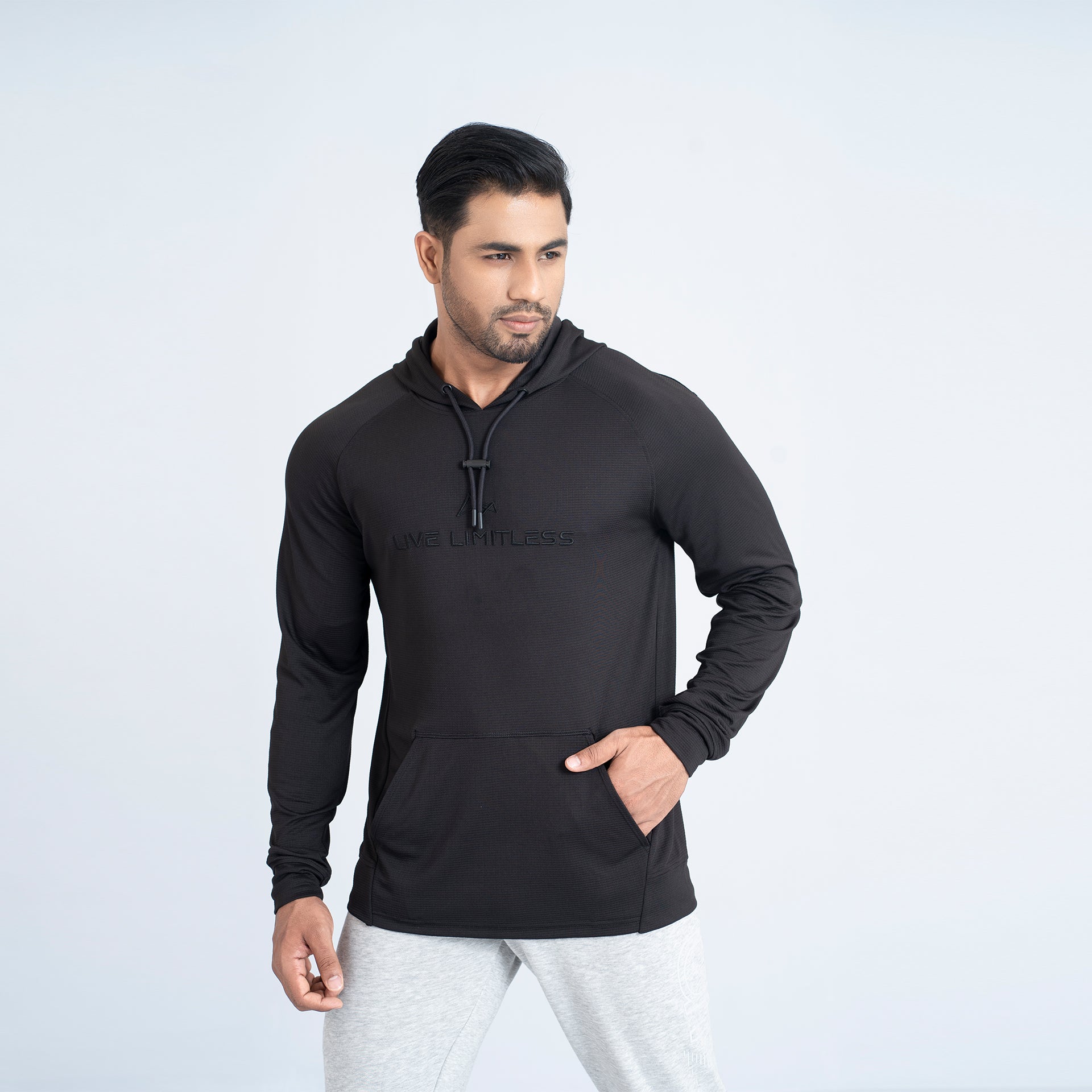 Advent Pullover Hoodie Black – Turaag Active